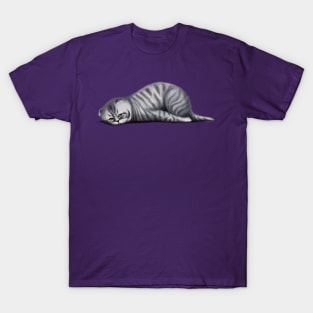 Lop-eared sad cat T-Shirt